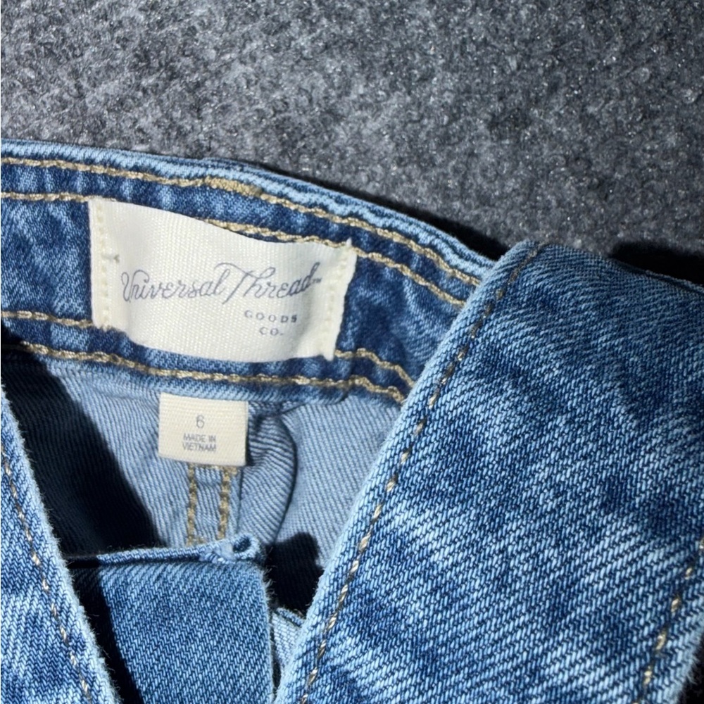 Universal Thread Light Blue Women's Denim Overalls - Picture 3 of 4
